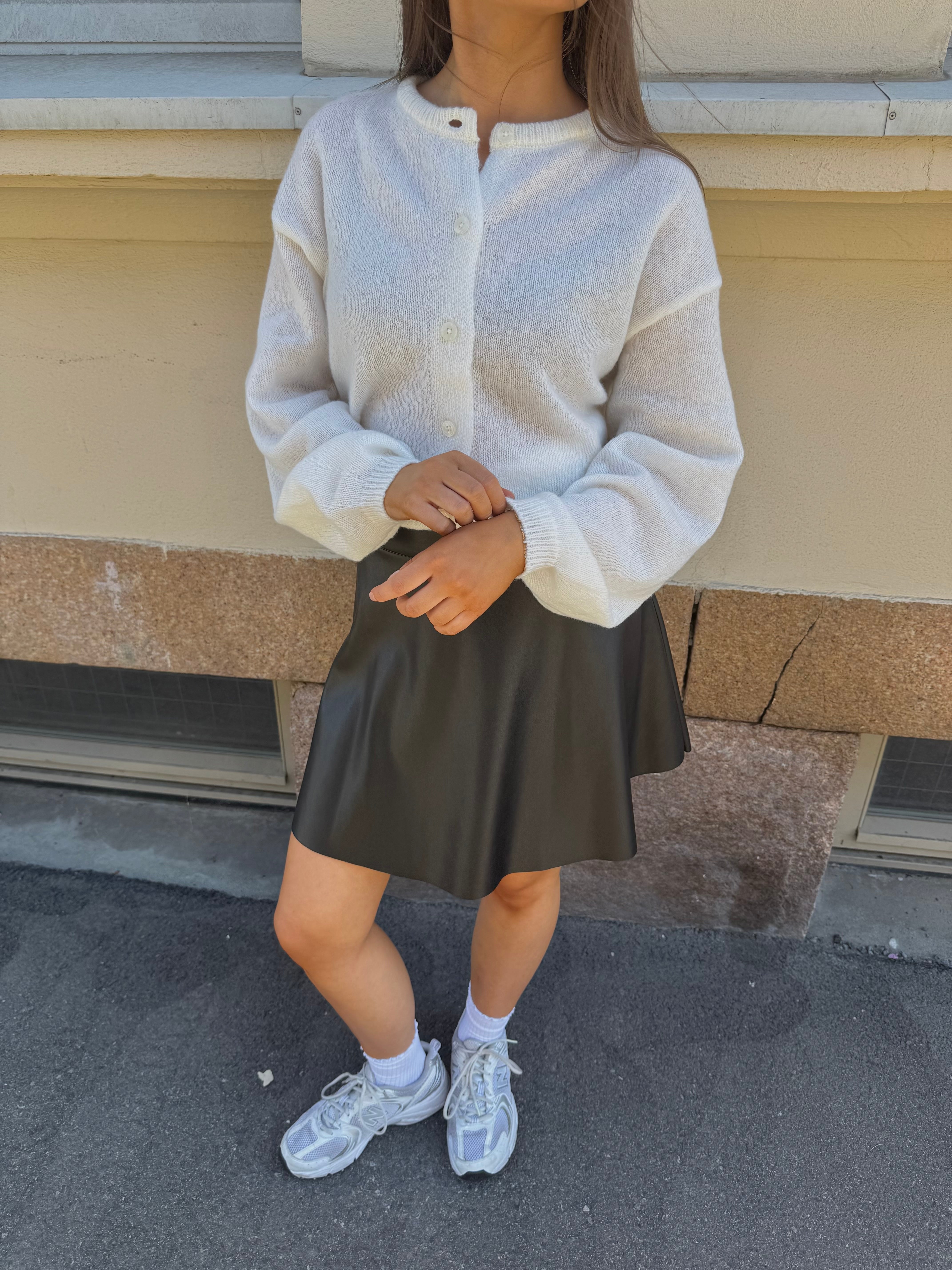PCIDA Knit Cardigan - Cloud Dancer